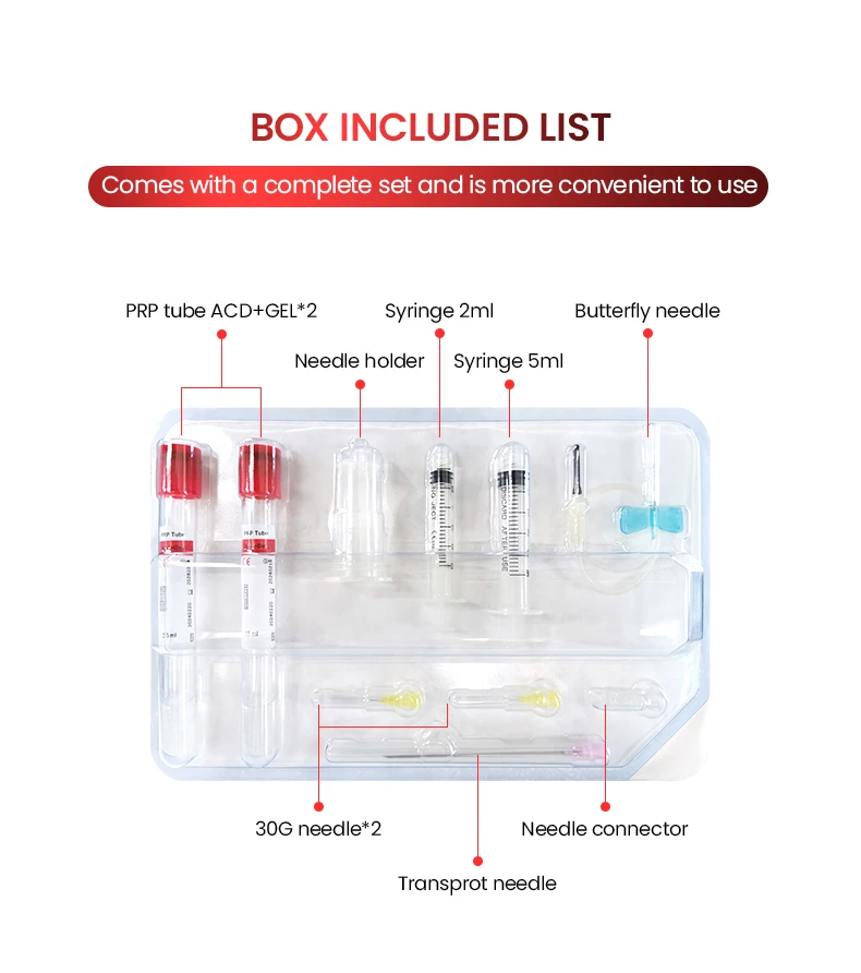 15ML PRP Tube Kit ACD GEL Korean Supplier