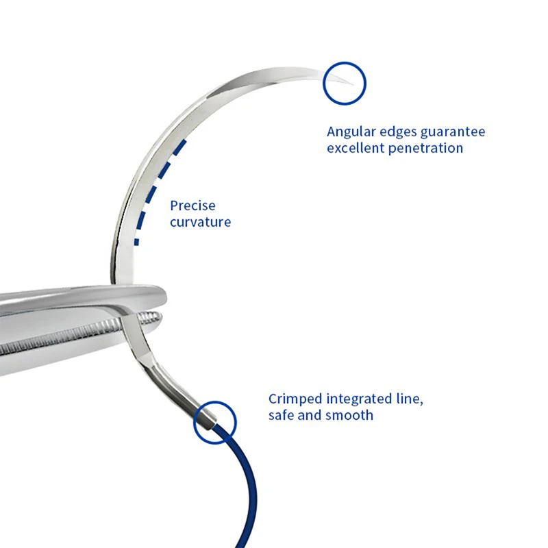 Non-absorbable surgical sutures