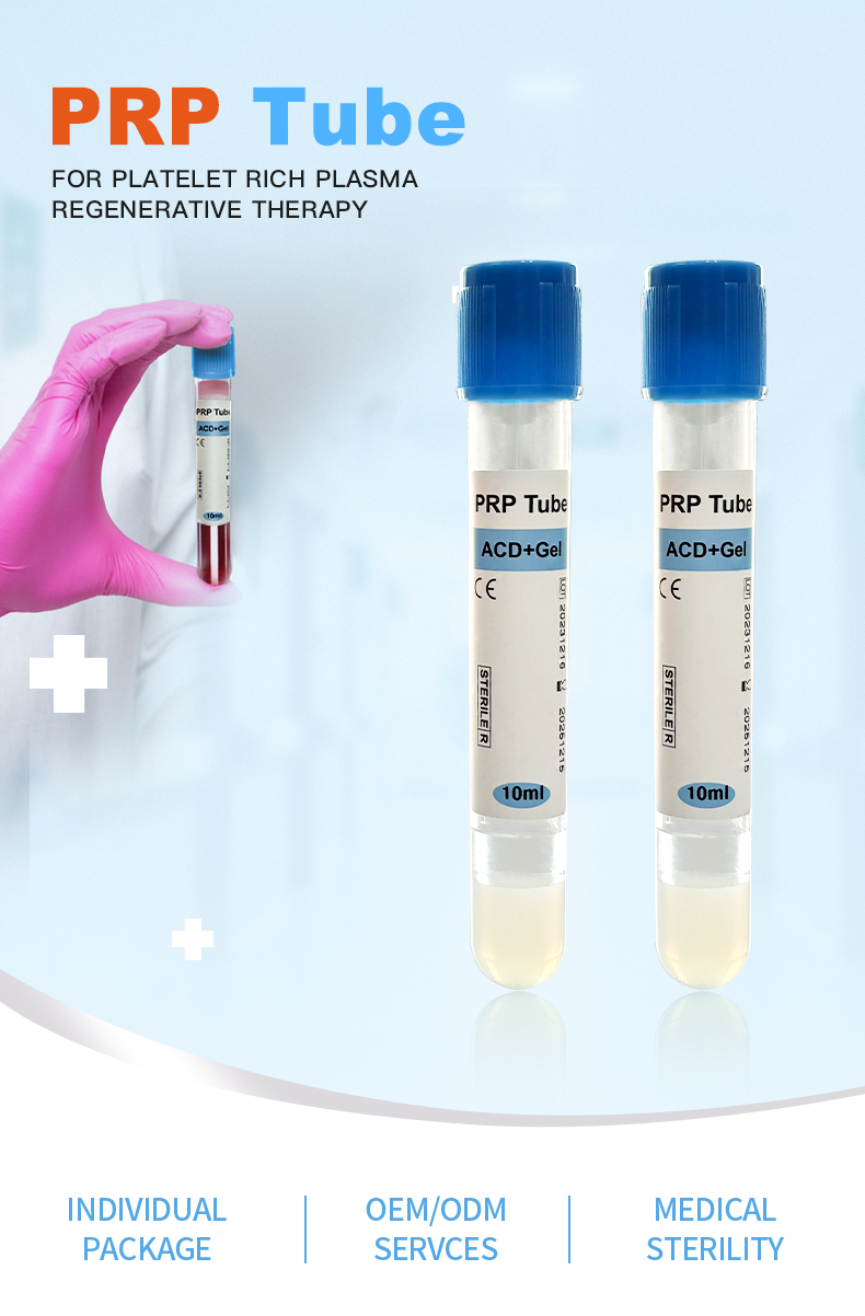 10ml PRP ACD Gel TUBE Individual Package