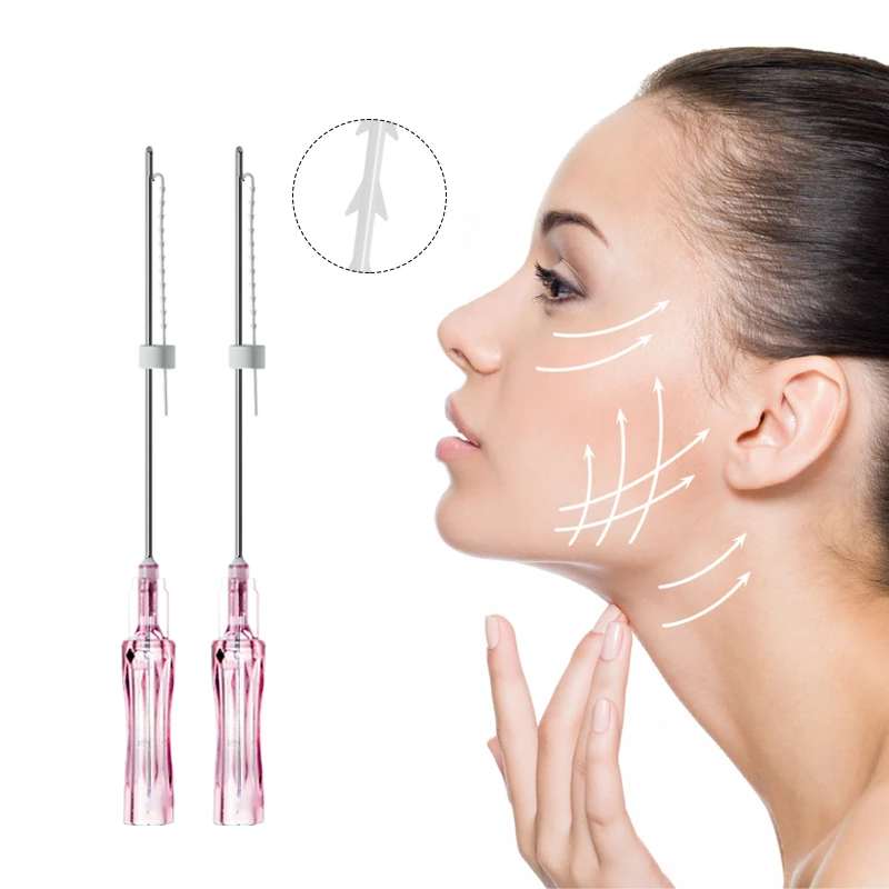 Medical Absorbable PLLA Cones Cog Thread Match PRP Tube Blunt Cannula Clinic Anti-Aging