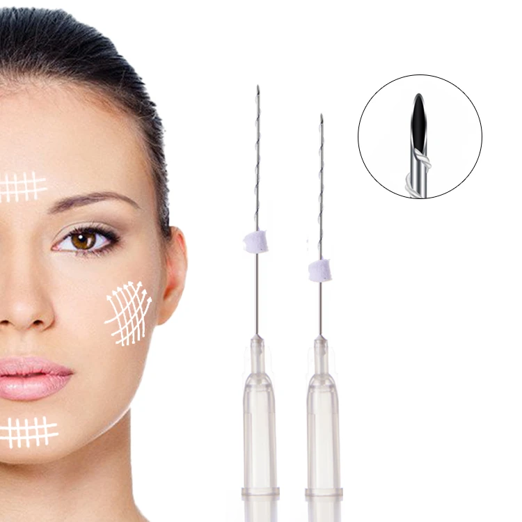 PLLA Tornado Screw Double Helix Thread High Collagen Stimulation Skin Lifting Anti Aging