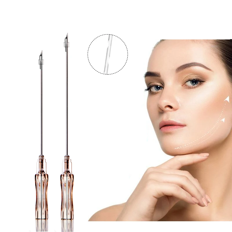 PLLA Molding Thread Flat Molded Teeth Precise Jawline Chin Contour Sculpting Thread