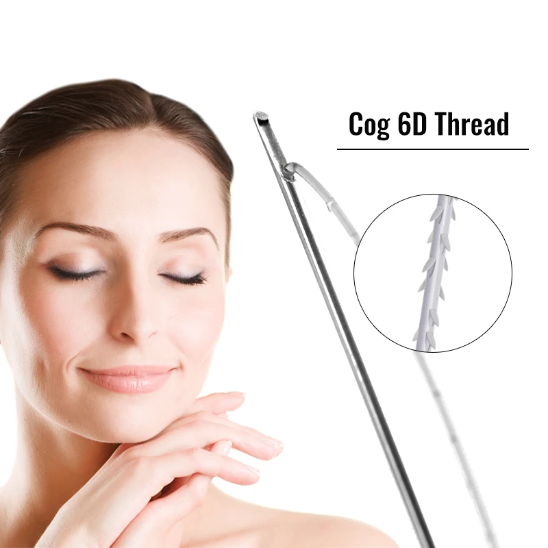 PCL Cog 6D Threads Barbed Strong Face Lift Threads