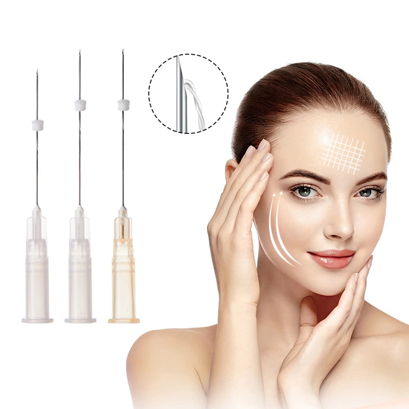 PLLA Tornado Thread 26G 27G Strong Collagen Stimulation Skin Tightening Anti Aging