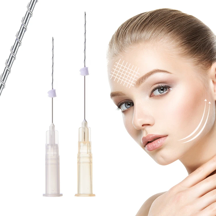 PLLA Tornado Screw Double Helix Thread High Collagen Stimulation Skin Lifting Anti Aging